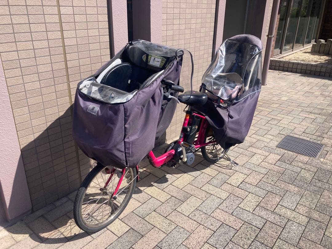 子乗せ電動アシスト自転車　宮崎