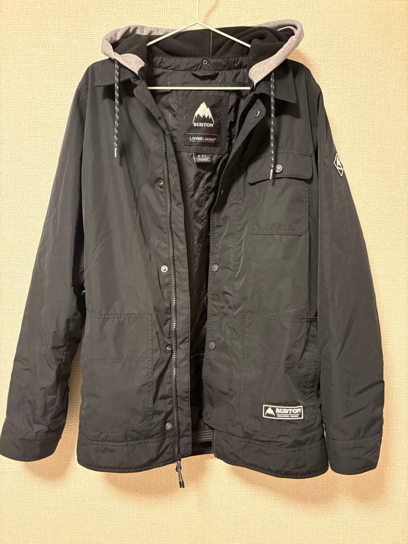 最終値下げ！Burton スノーボードジャケット ブラック S ダンモア