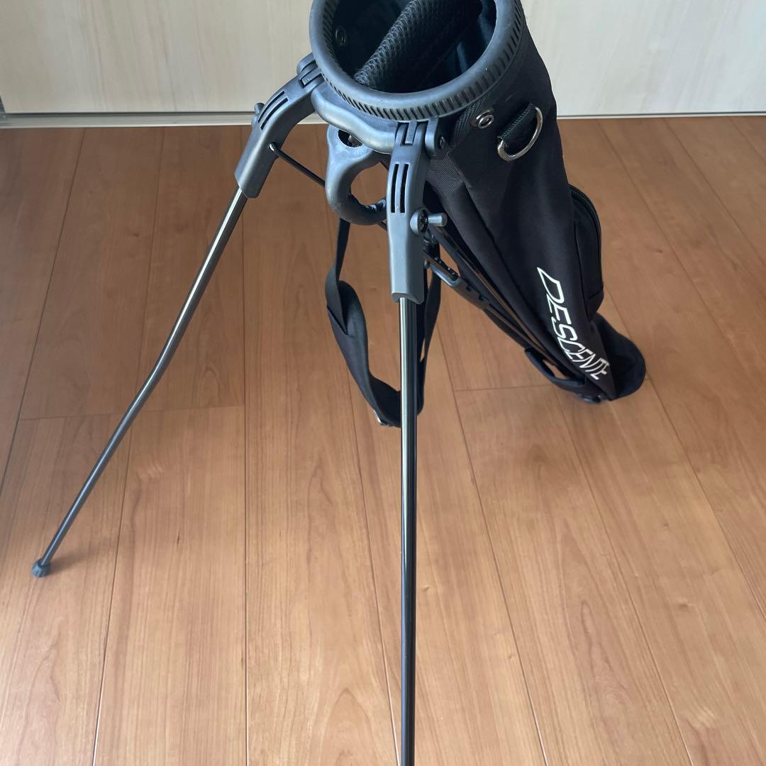 DESCENTE スタンドキャディバッグ ブラック