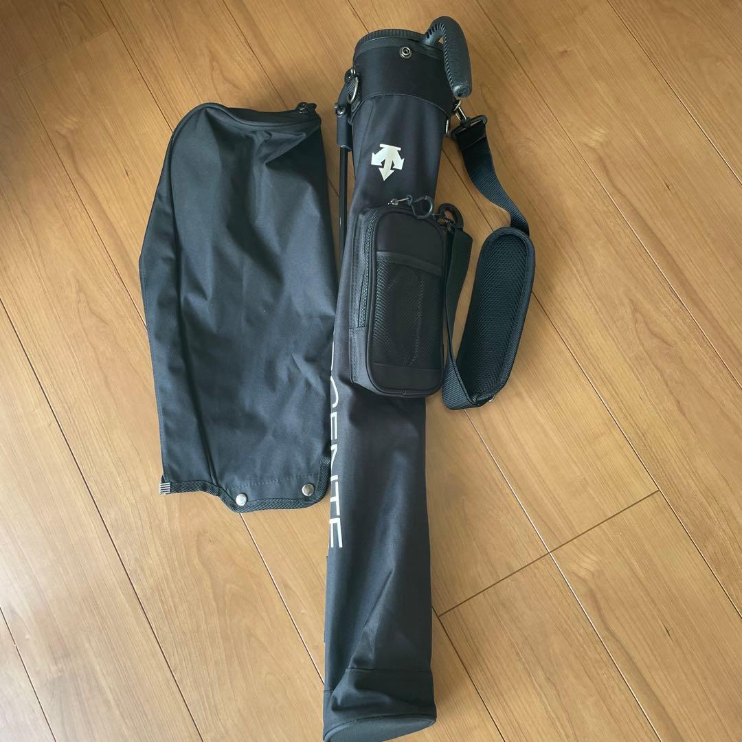 DESCENTE スタンドキャディバッグ ブラック
