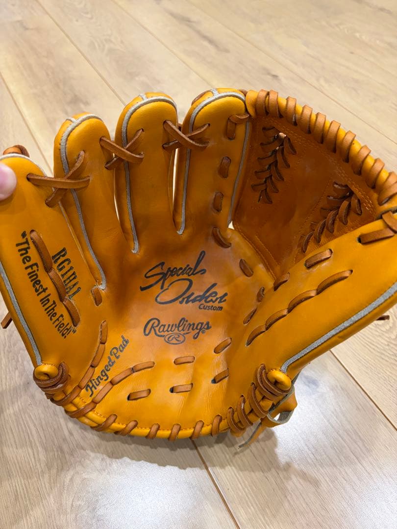 Rawlings一般オーダー投手グローブ！廃盤品！ほぼ新品！