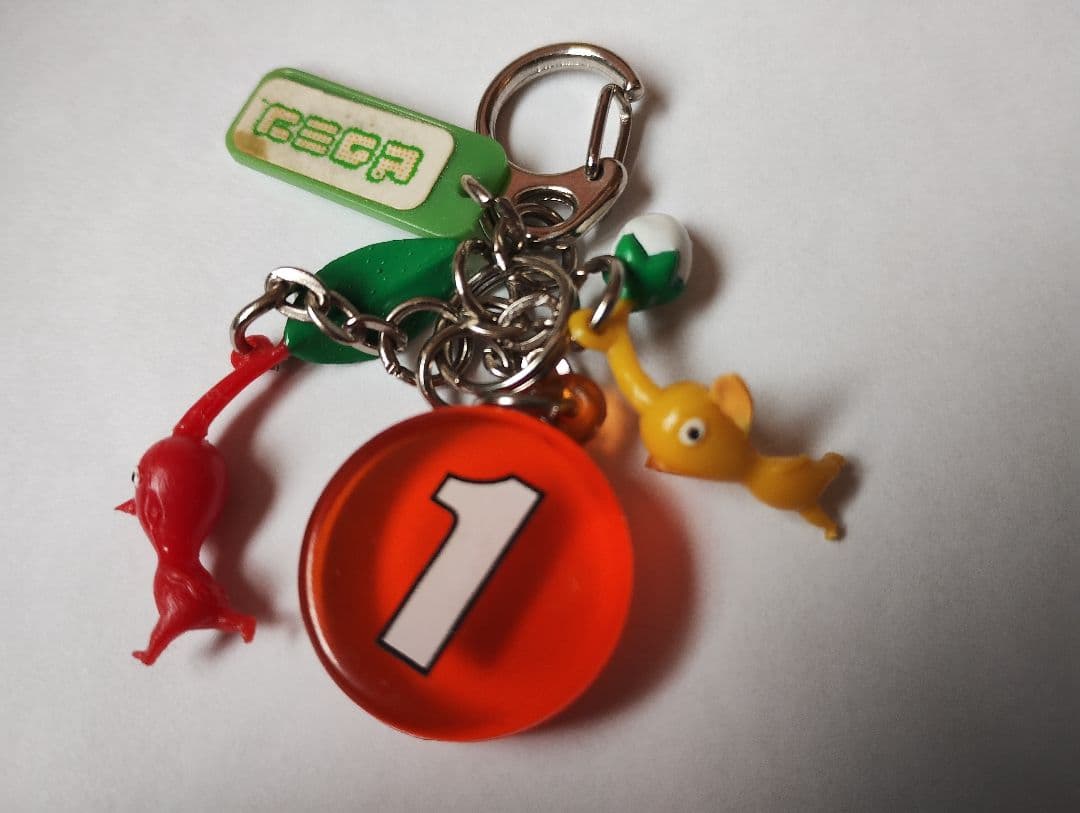 ピクミンPikmin　いちぶんのいちキーホルダー 4個セット