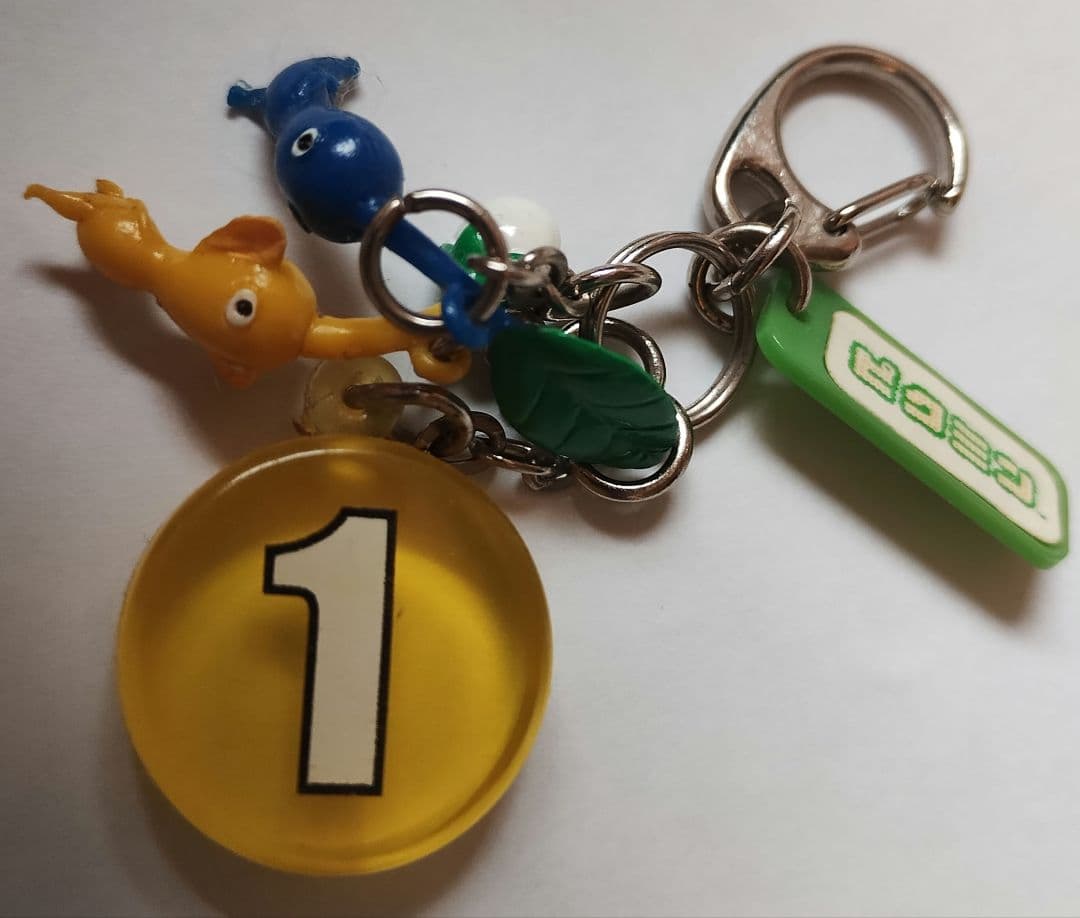 ピクミンPikmin　いちぶんのいちキーホルダー 4個セット