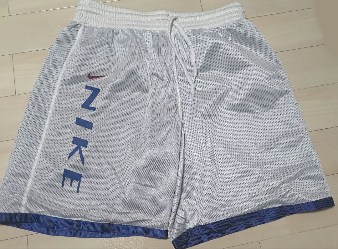 ナイキ リバーシブル ハーフパンツ バスケ バスパン NIKE　二重メッシュ