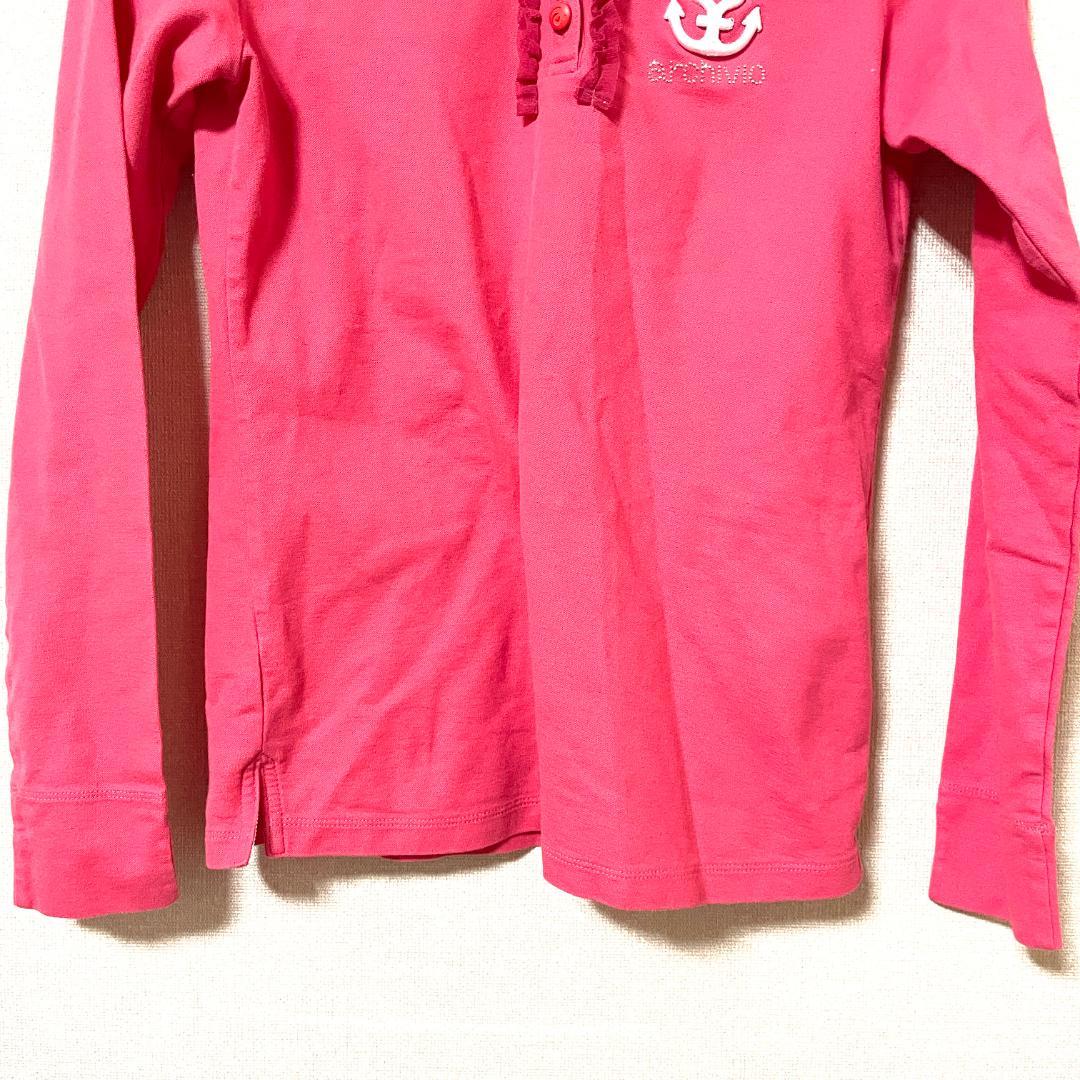 【フォロー割】 美品 アルチビオ レディース 長袖ポロシャツ スパンコール 36