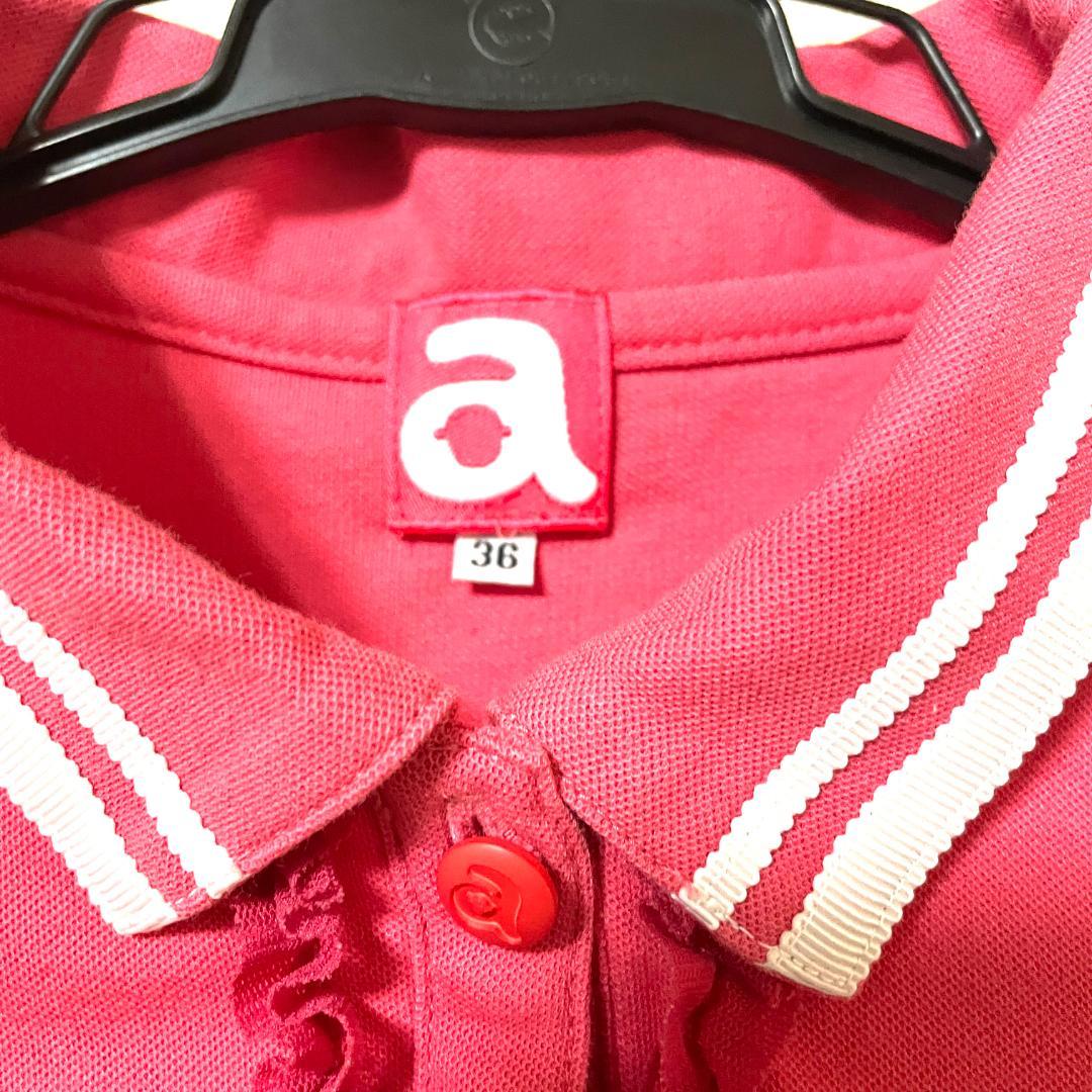 【フォロー割】 美品 アルチビオ レディース 長袖ポロシャツ スパンコール 36