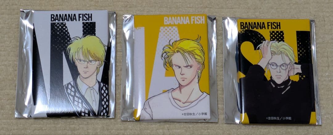 【BANANA FISH】 缶バッジセット