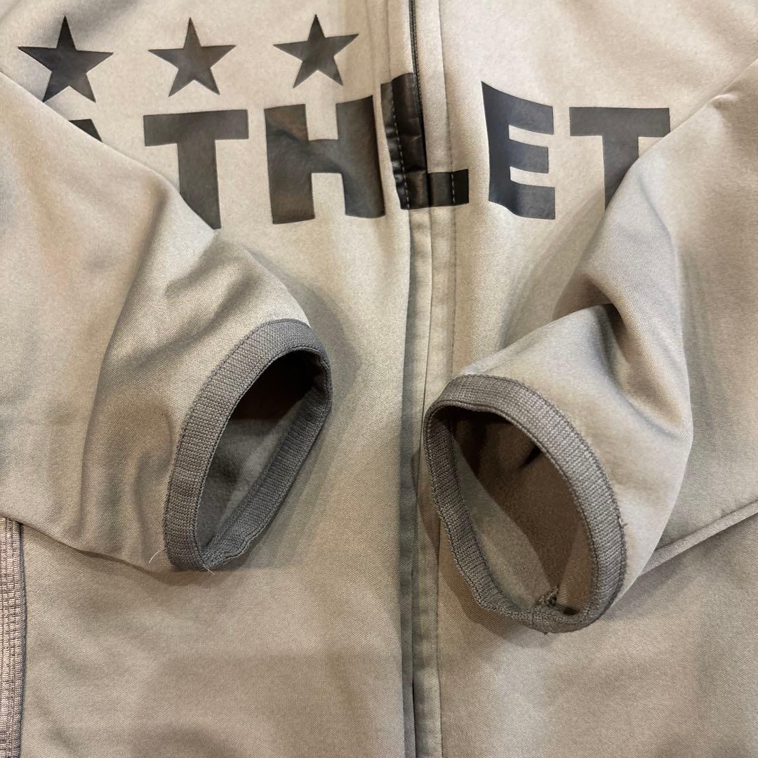 ATHLETA ジャージ上下セット M グレー　ウィンドブレーカー　ジャージ