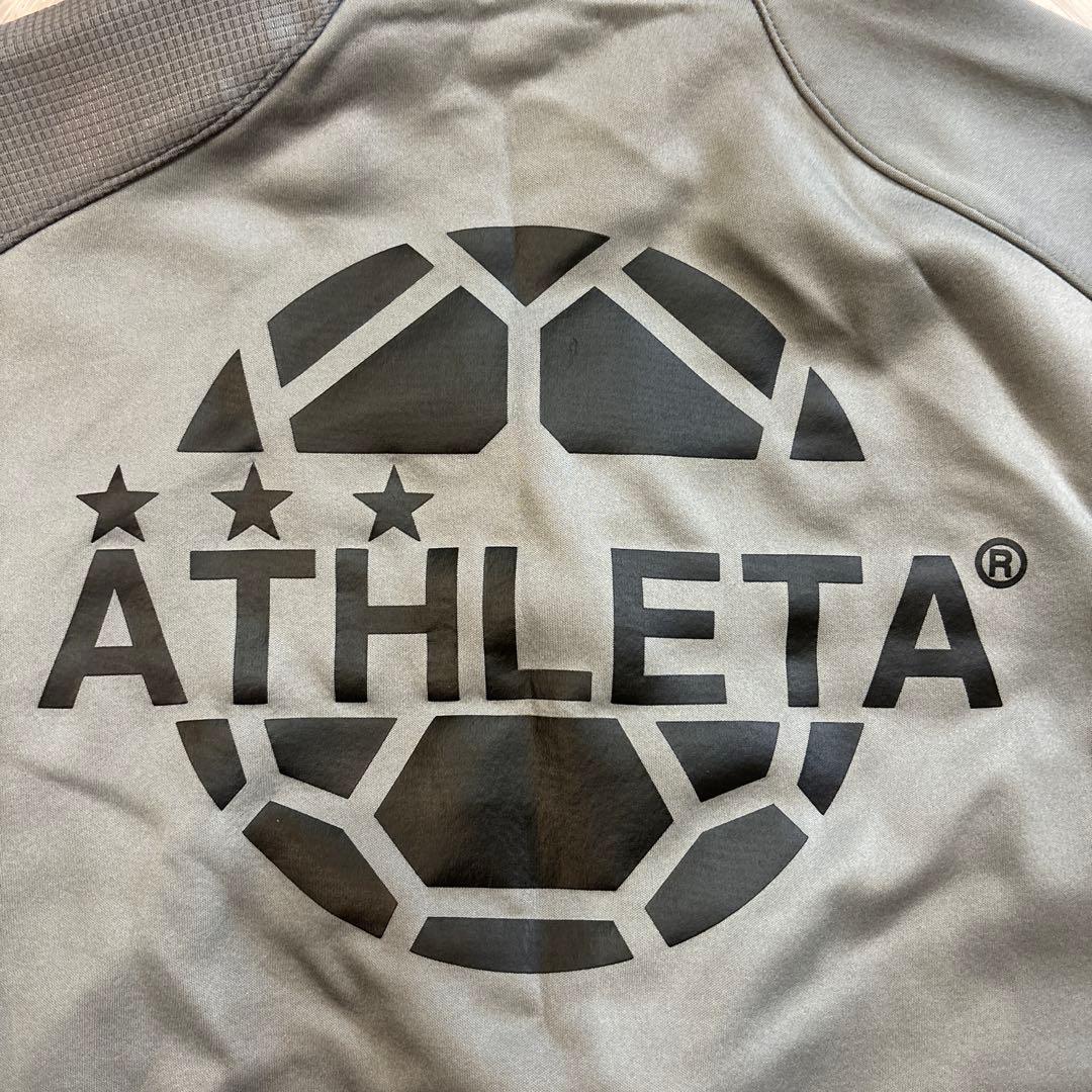 ATHLETA ジャージ上下セット M グレー　ウィンドブレーカー　ジャージ