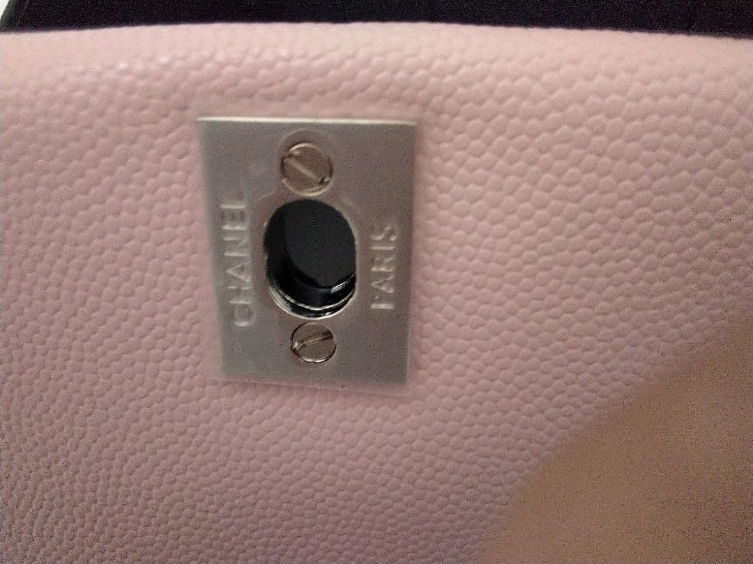 CHANEL キャビアスキン(本革)バッグ、ノベルティー♥多少の値引き交渉有