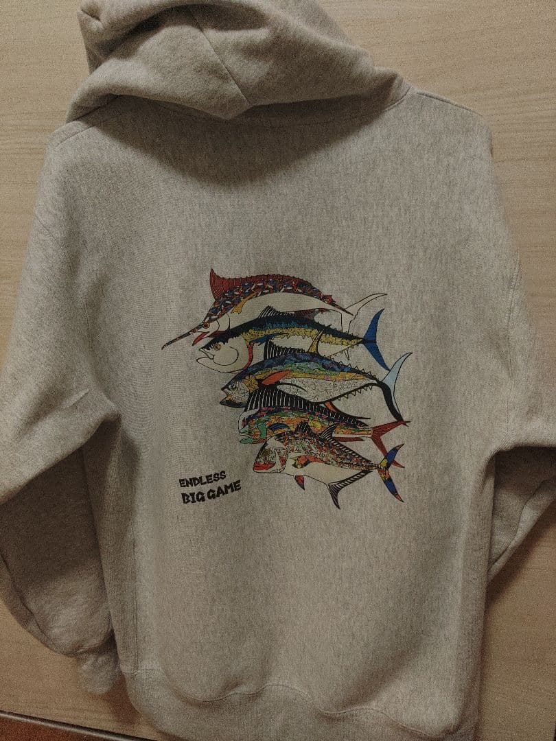 ネイビーアパレル　魚　XL