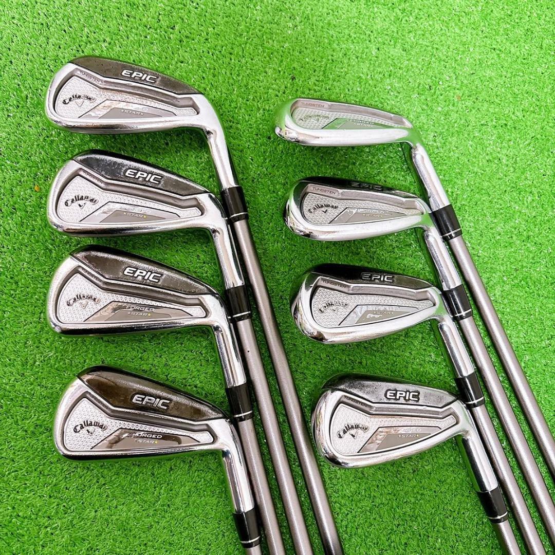 Callaway EPIC FORGED STAR アイアン　8本　SR