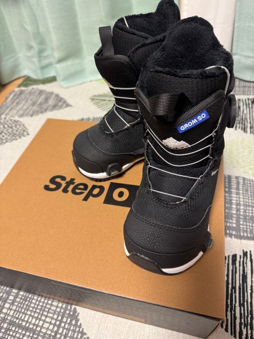 Step On 18.5cm ブラック 子ども用スノーボードブーツ