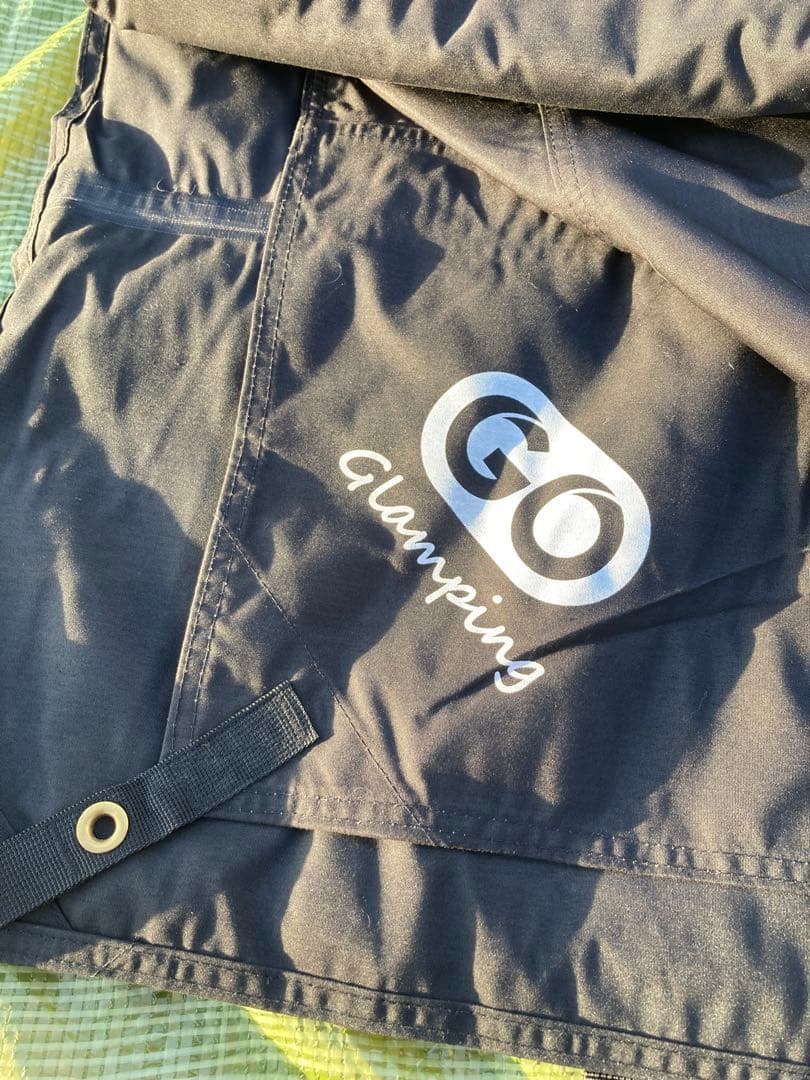 【期間限定値下げ中】GO Glamping 3.5m TC スクエアタープ 黒