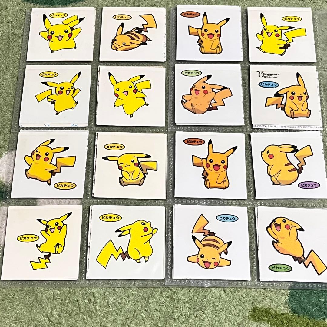 ポケモンパン　デコキャラシール　ピカチュウ　劇場公開記念　発売記念　シール