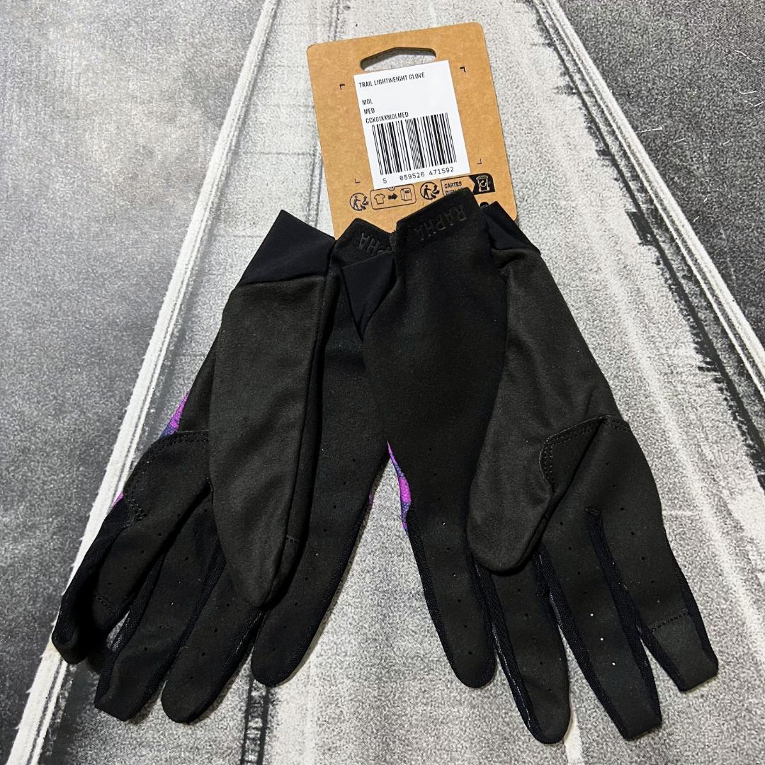 新品 Rapha トレイル ライトウェイト グローブプリントパック Mサイズ