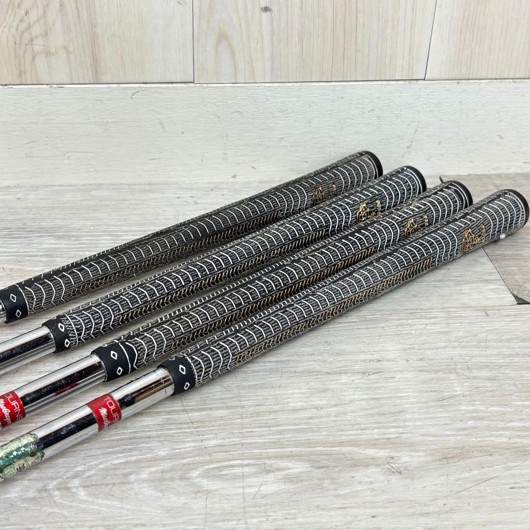 【メンズ右】マグレガー パーシモン ウッドクラブセット 4本セット　木目が美しい