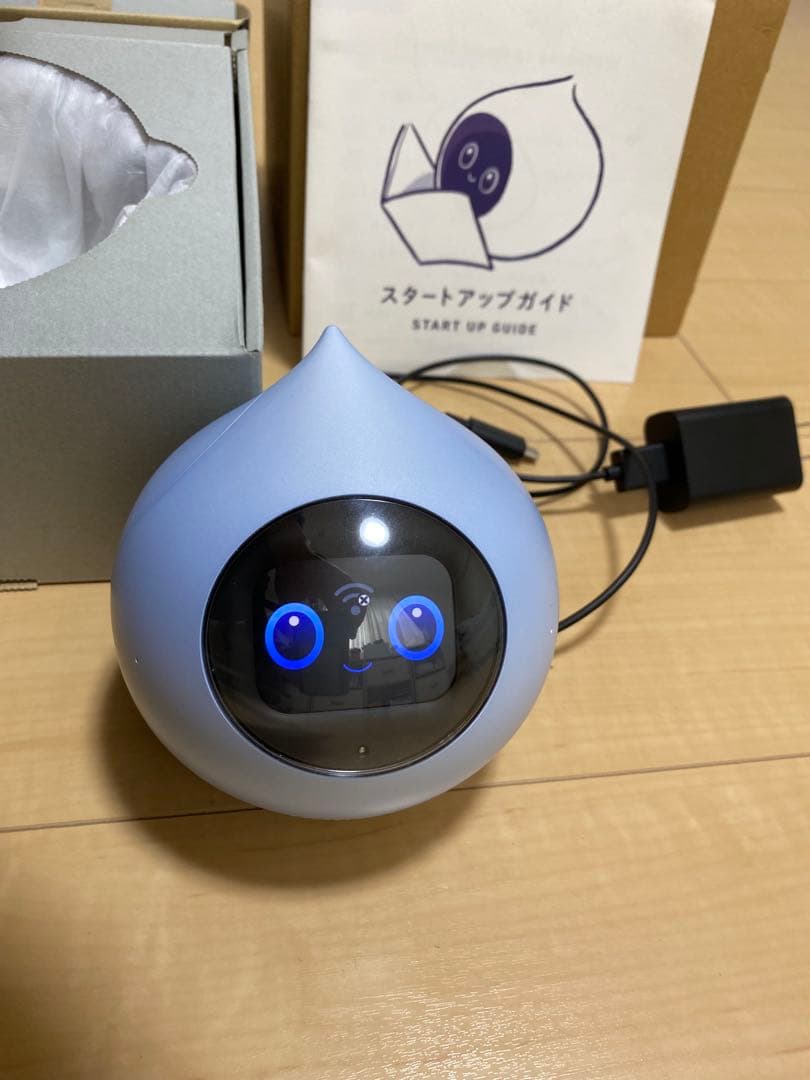 Romi 会話AIロボット ROMI-P02 パールブルー
