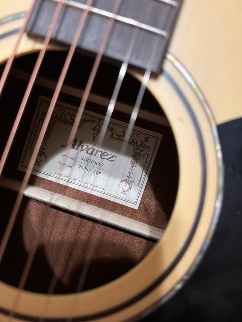 スターターキット！Alvarez アコースティックギター　ケース　チューナー