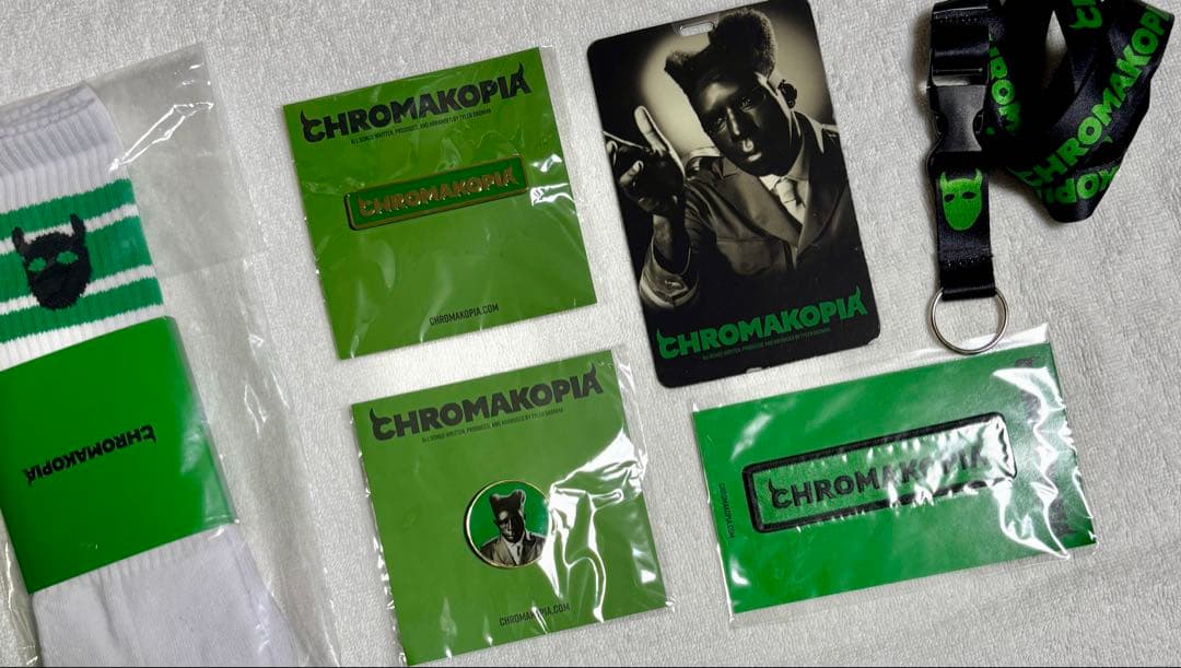 Tyler the creator Chromakopia VIP限定グッズ