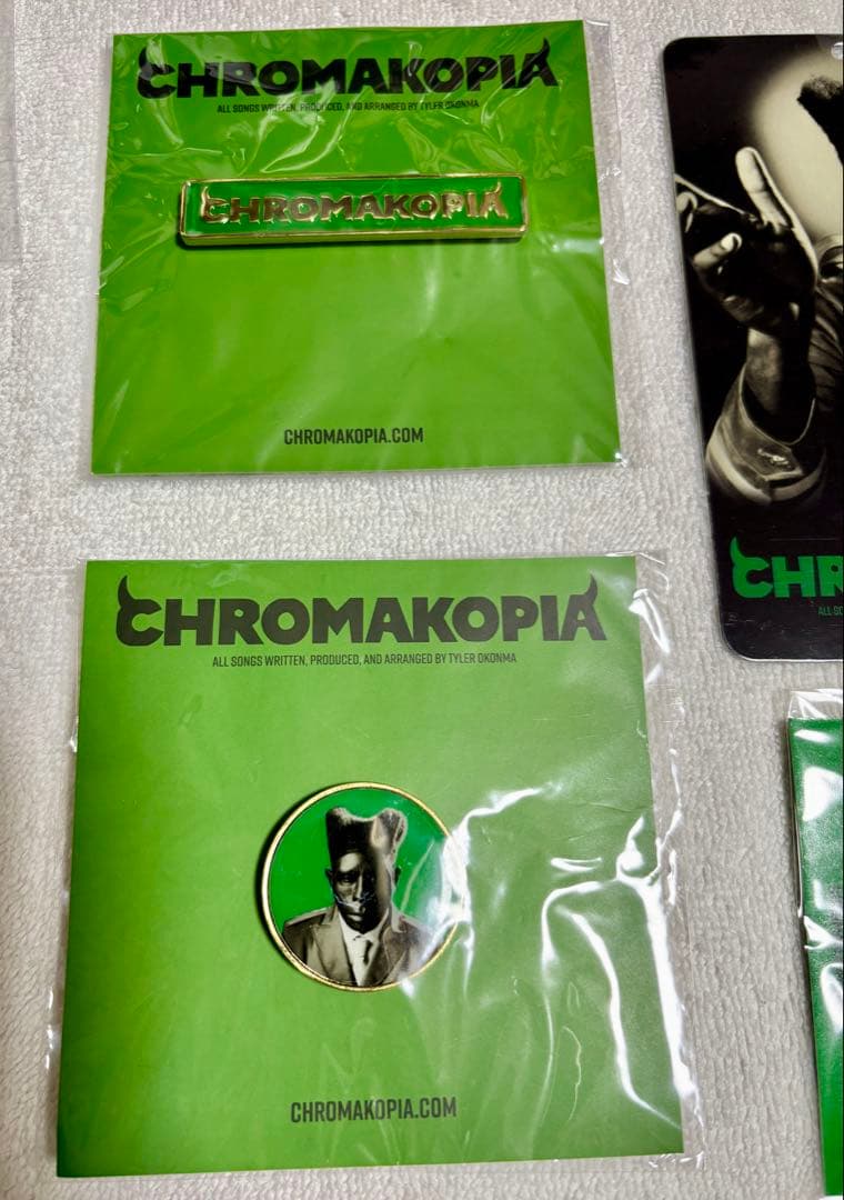 Tyler the creator Chromakopia VIP限定グッズ