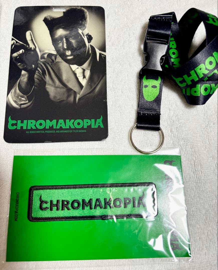 Tyler the creator Chromakopia VIP限定グッズ