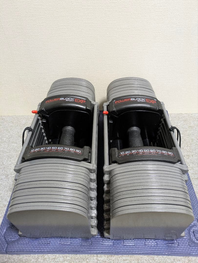 ① 正規品 パワーブロック POWER BLOCK 90ポンド 41kg 可変式