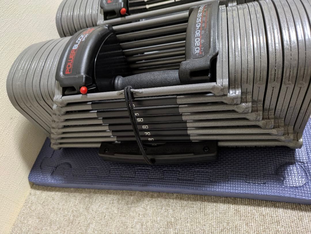 ① 正規品 パワーブロック POWER BLOCK 90ポンド 41kg 可変式