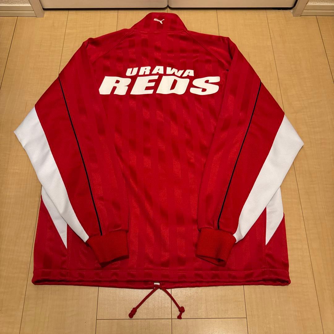 浦和レッズ PUMA トラック ジャケット S-Mサイズ 赤 ジャージ プーマ