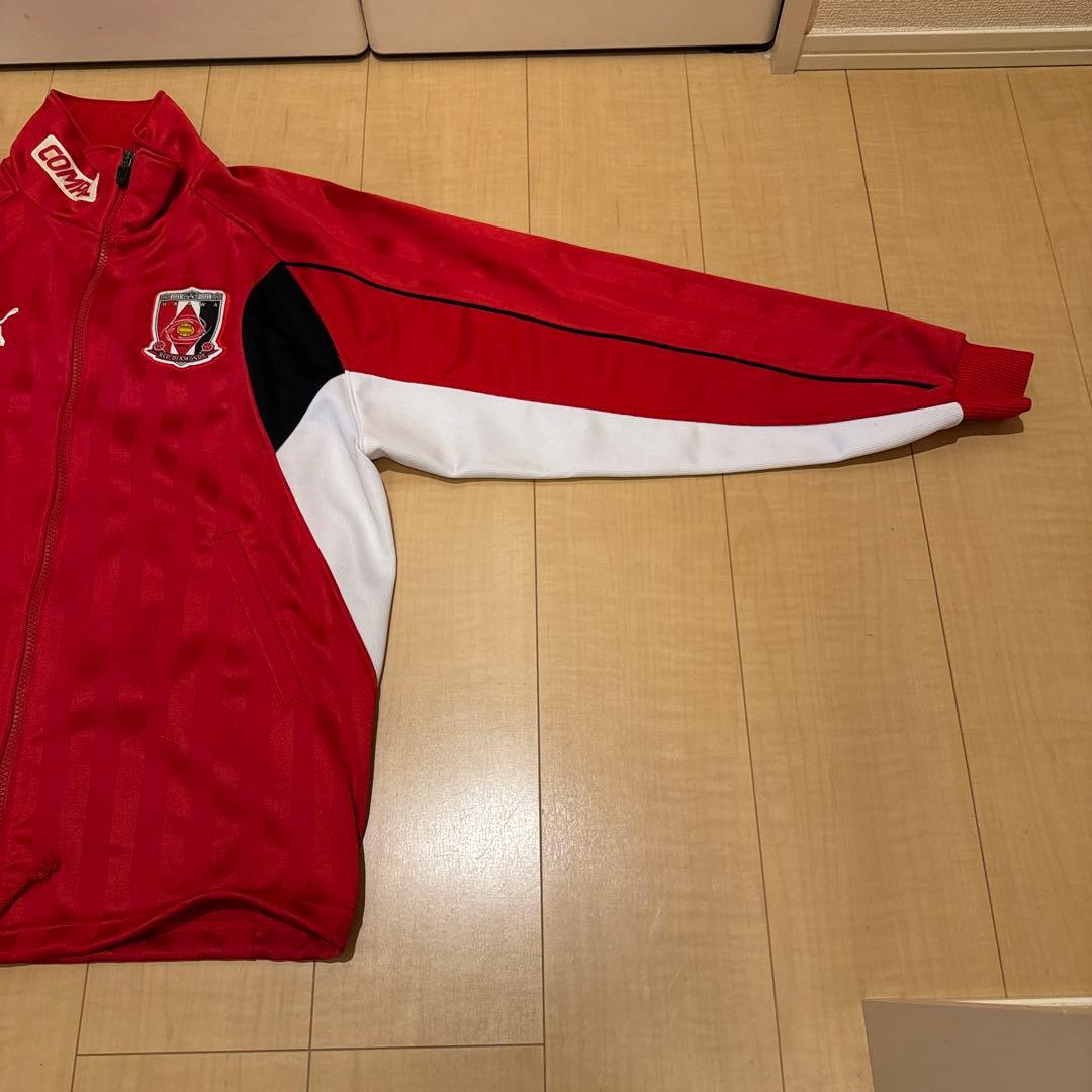 浦和レッズ PUMA トラック ジャケット S-Mサイズ 赤 ジャージ プーマ