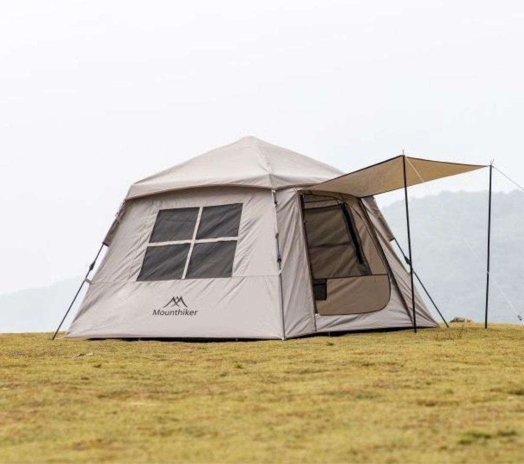 も*の様 Mountainhiker 3〜4人用のワンタッチテント