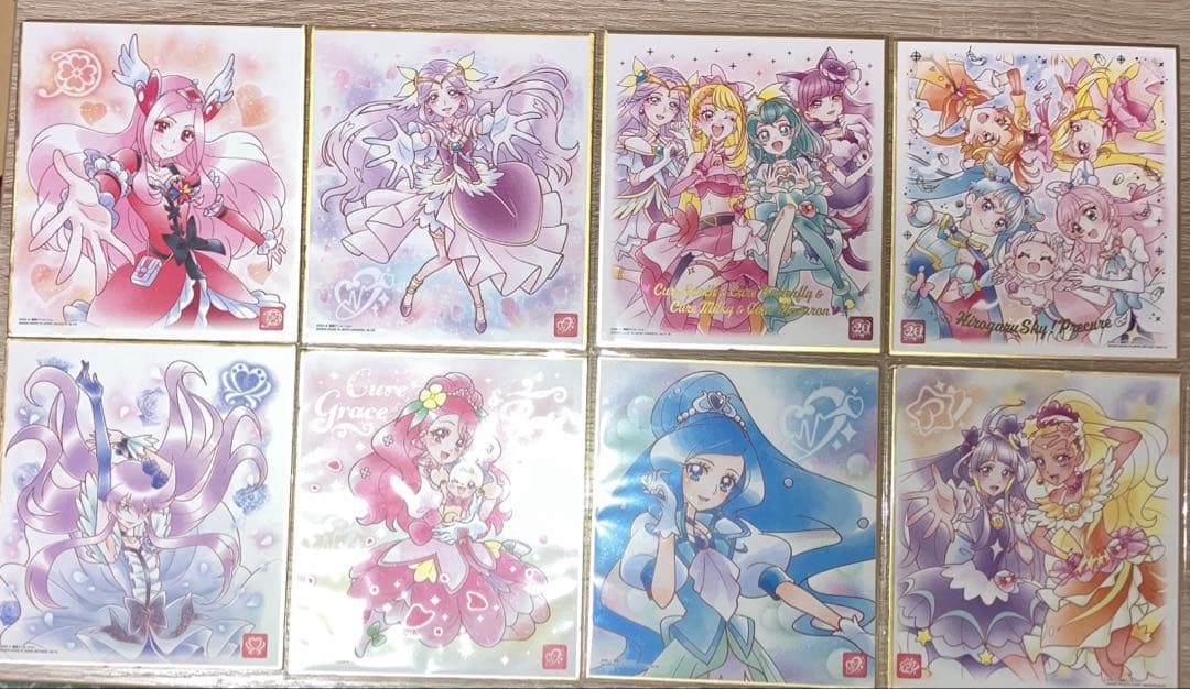 プリキュア　オールスターズ　色紙　30枚　セット