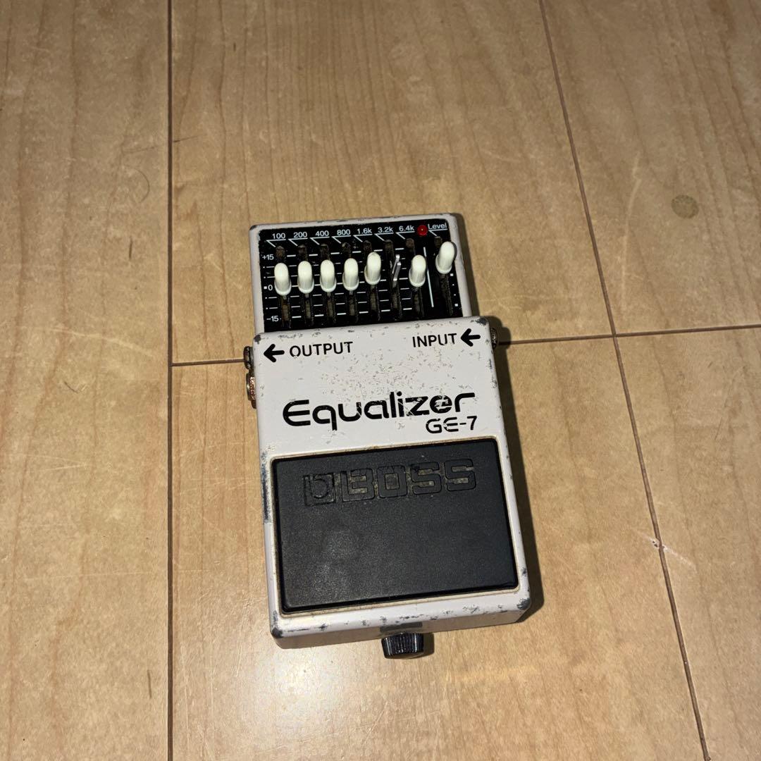 BOSS GE-7 Equalizer イコライザー 動作良好 です