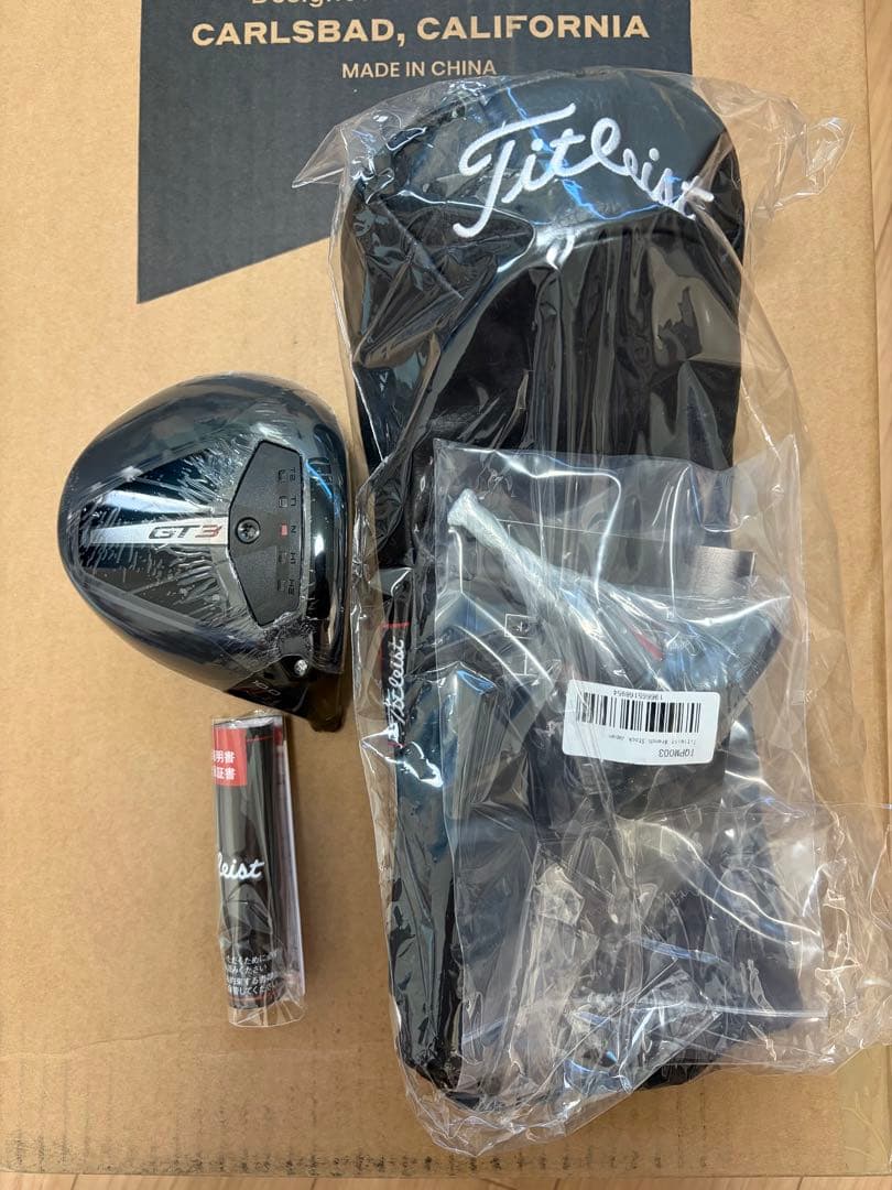 Titleist GT3 ドライバー 10.0度 未使用 ヘッド 付属品