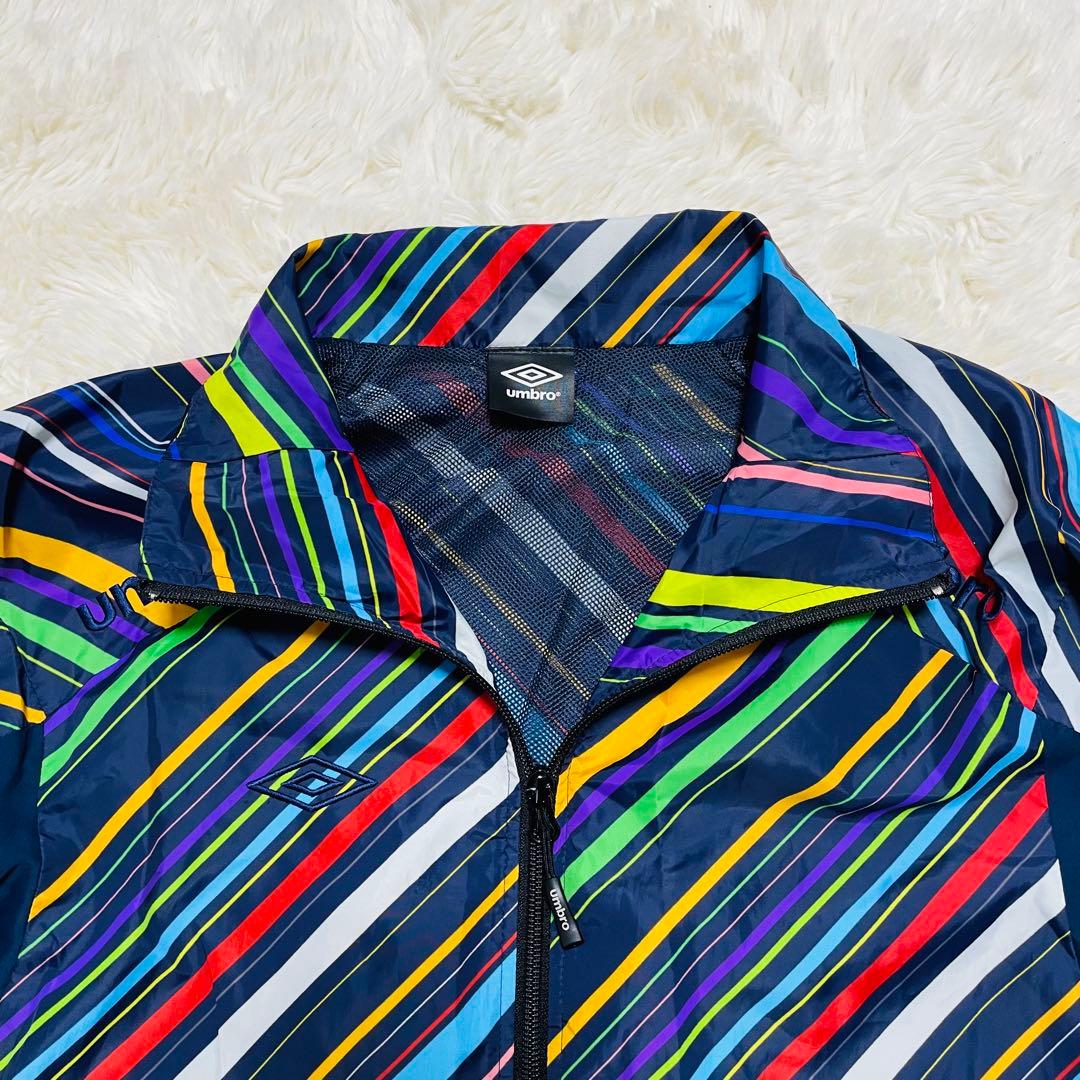 UMBRO アンブロ ウインドブレーカー 十壱人十壱色 マルチカラー 上下 L