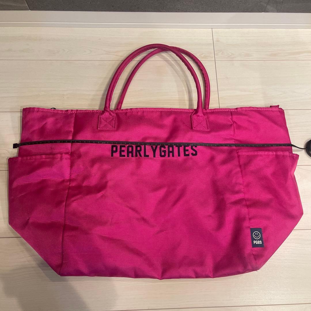 PEARLYGATES ピンク ボストンバック