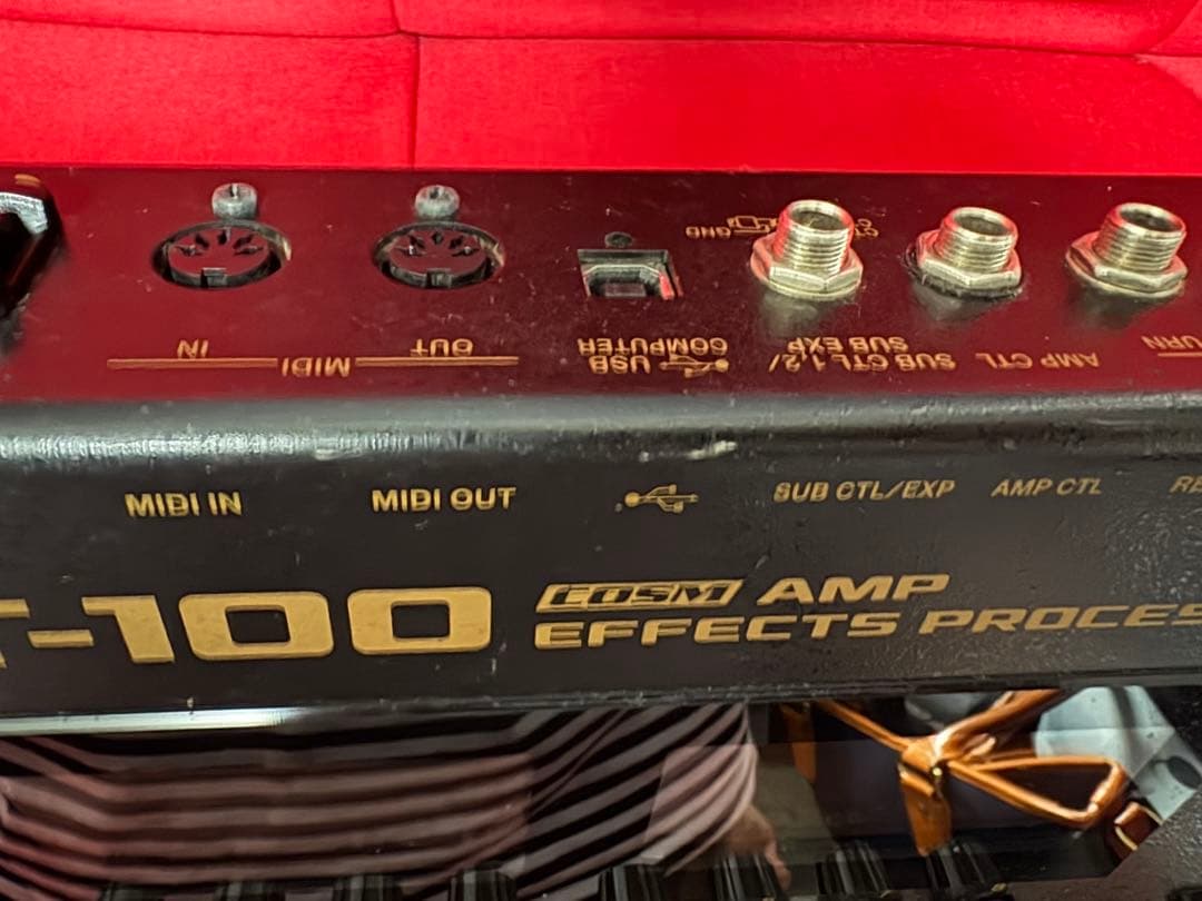 BOSS GT-100 純正ACアダプタ　エフェクターケース