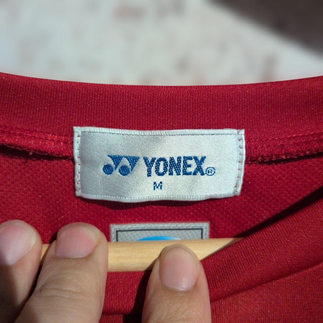 YONEX 東京オリンピックバドミントン日本代表シャツ M 赤　ヨネックス