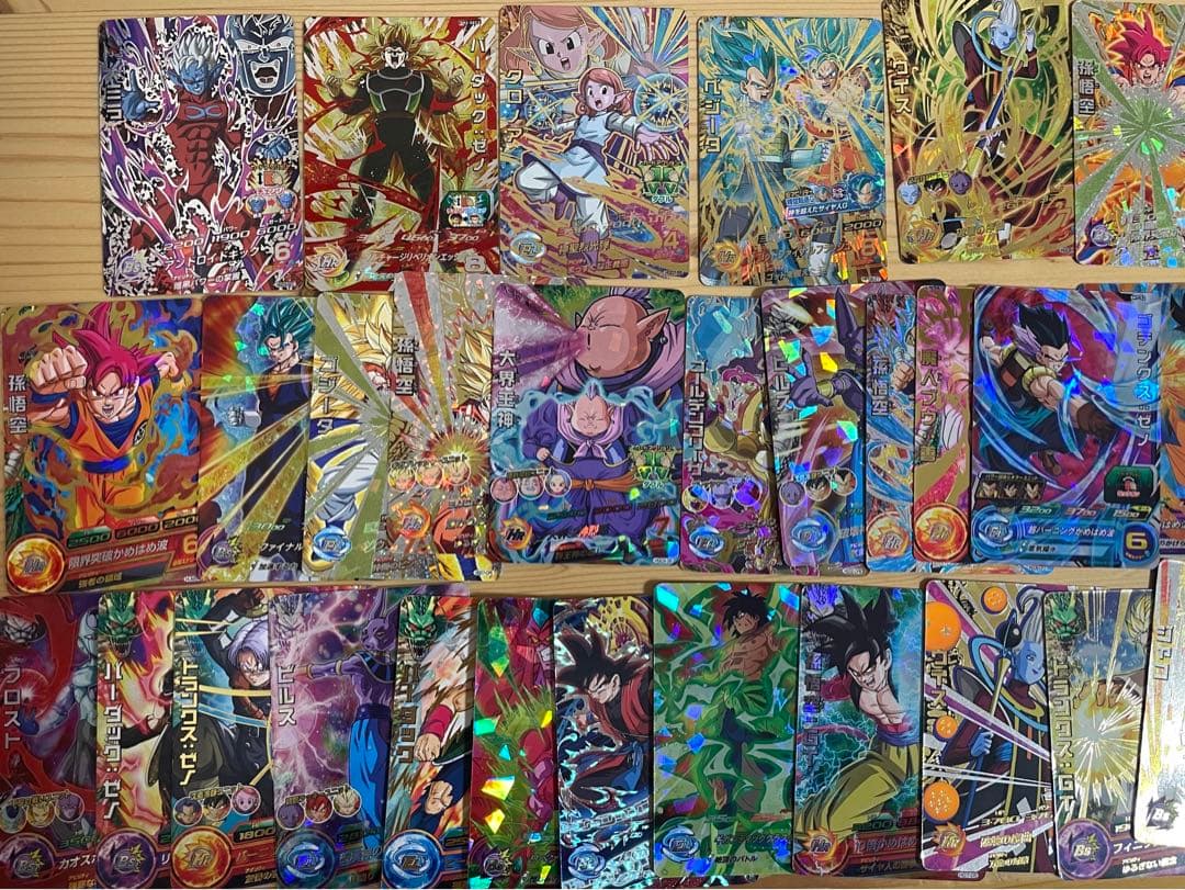 ドラゴンボールヒーローズカード引退品