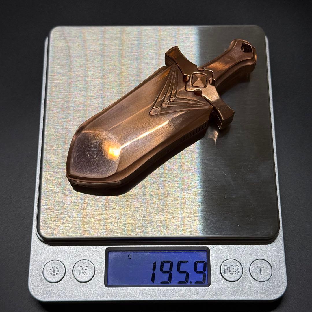 聖剣　赤銅製 フィジェットトイ　EDC fidget toys 値下げ不可