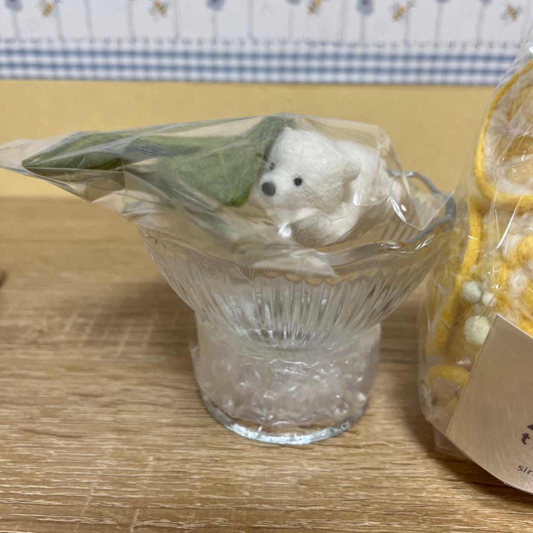 トロワM 羊毛　かき氷