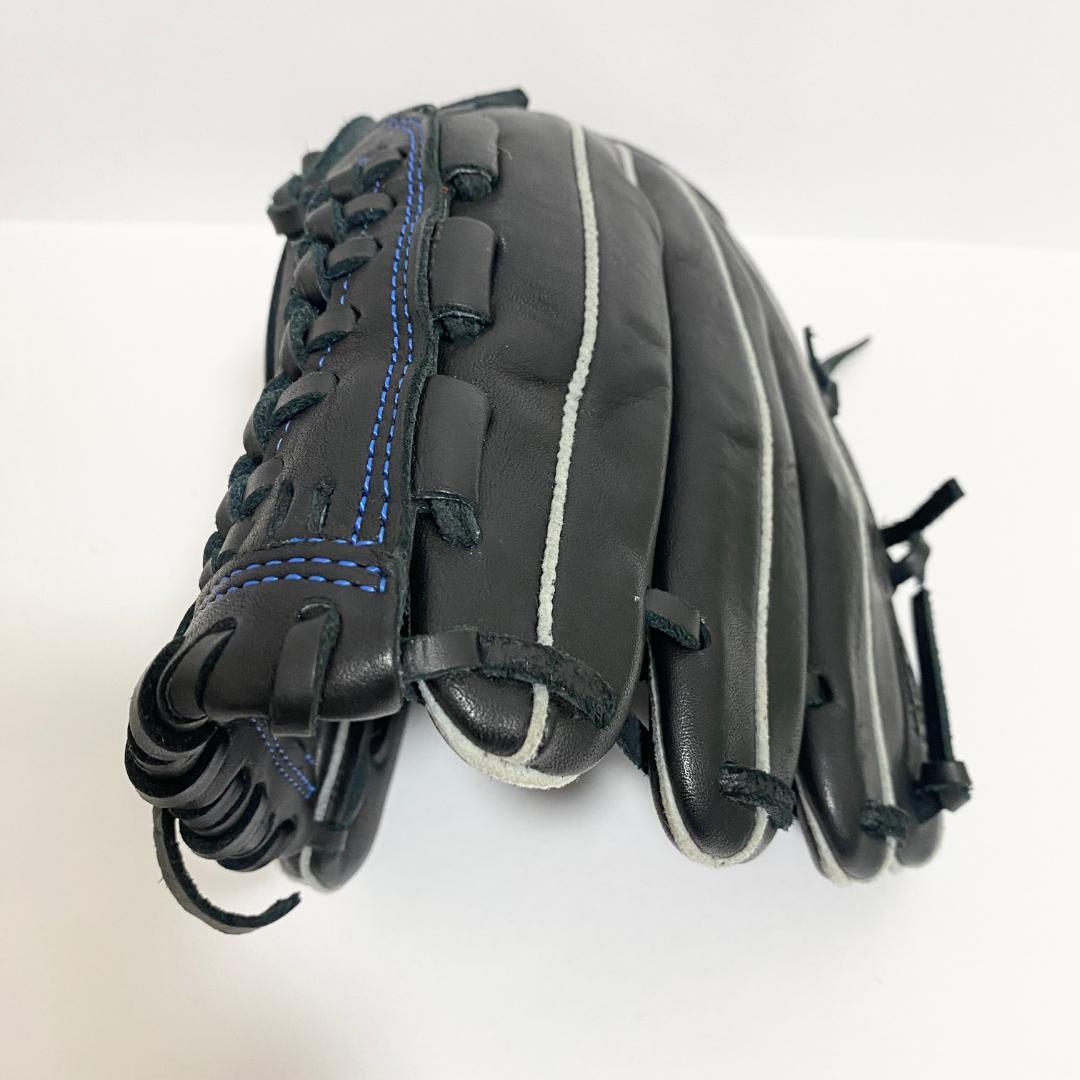 中古　ミズノ　ウィルドライブ　グローブ　少年野球　SSサイズ　黒/青　軟式野球