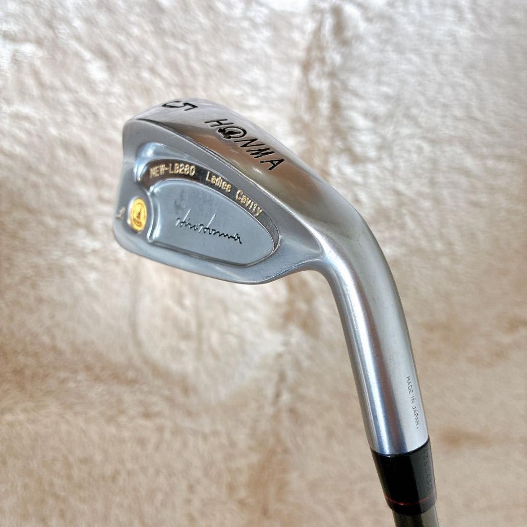 HONMA NEW-LB280 星4 4S レディース 5番 5i アイアン L