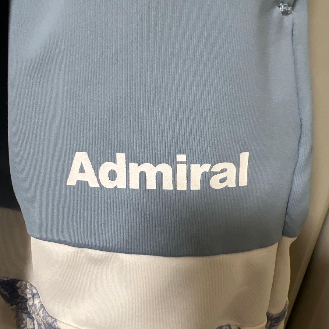 Admiral 水色 フレアスカート 花柄