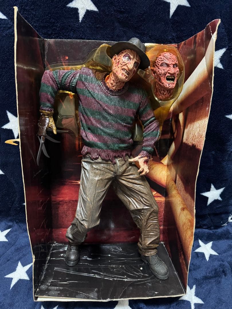 エルム街の悪夢 フレディ NECA 18インチ/サウンド付 未使用 フィギュア