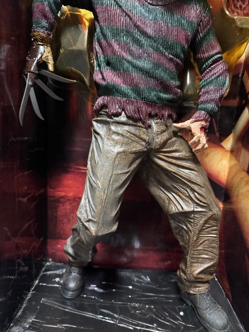 エルム街の悪夢 フレディ NECA 18インチ/サウンド付 未使用 フィギュア