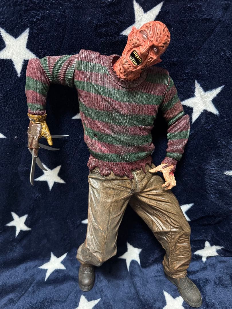 エルム街の悪夢 フレディ NECA 18インチ/サウンド付 未使用 フィギュア