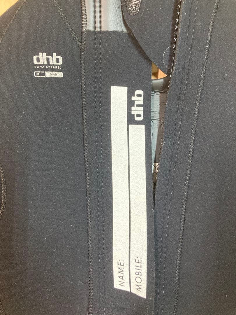 dhb ロングジョンウェットスーツ M ブラック