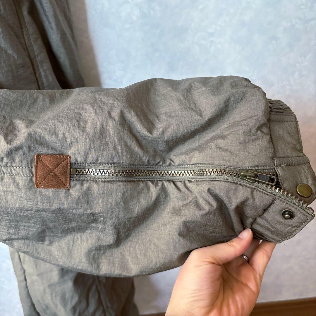 【レトロスキーウェア】メンズ　MIZUNO ミズノ negi カーキ