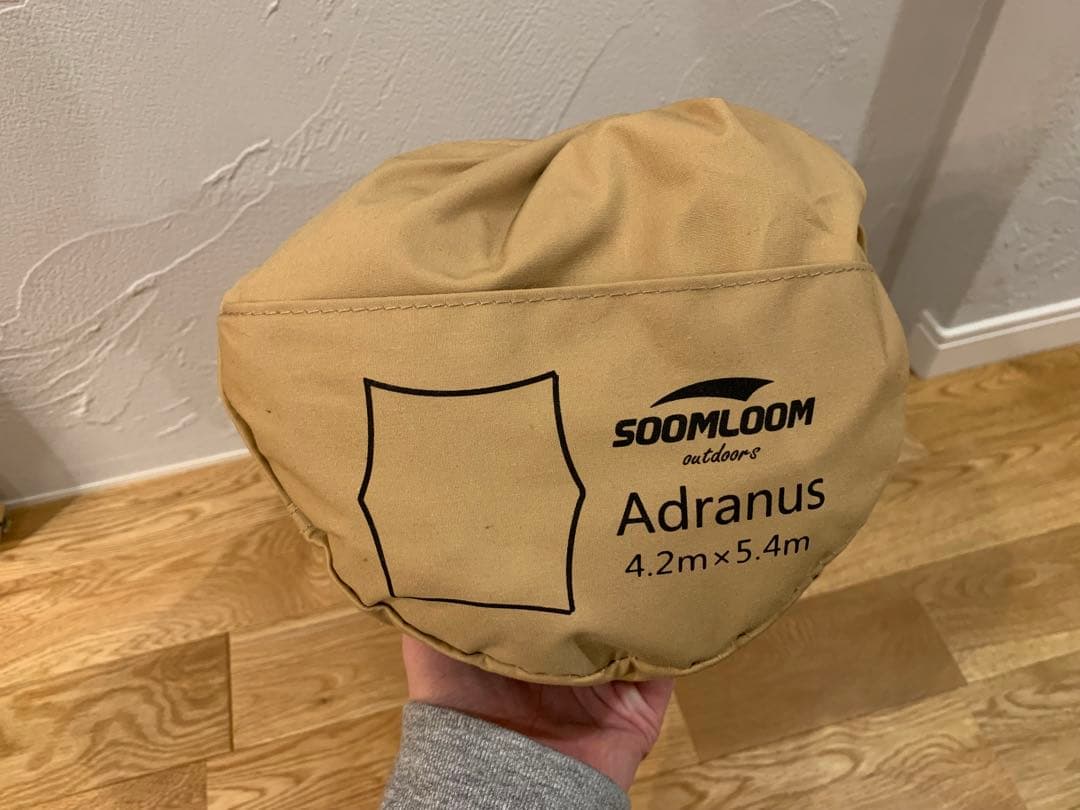 SoomloomタープAdranus4.2ｍｘ5.4ｍ